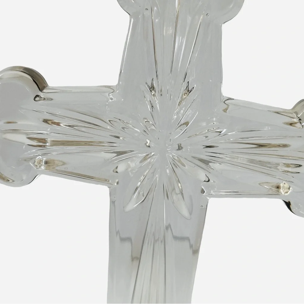 Royal Limited‎ 24% Lead Crystal Glass Cross Religious Slovenia